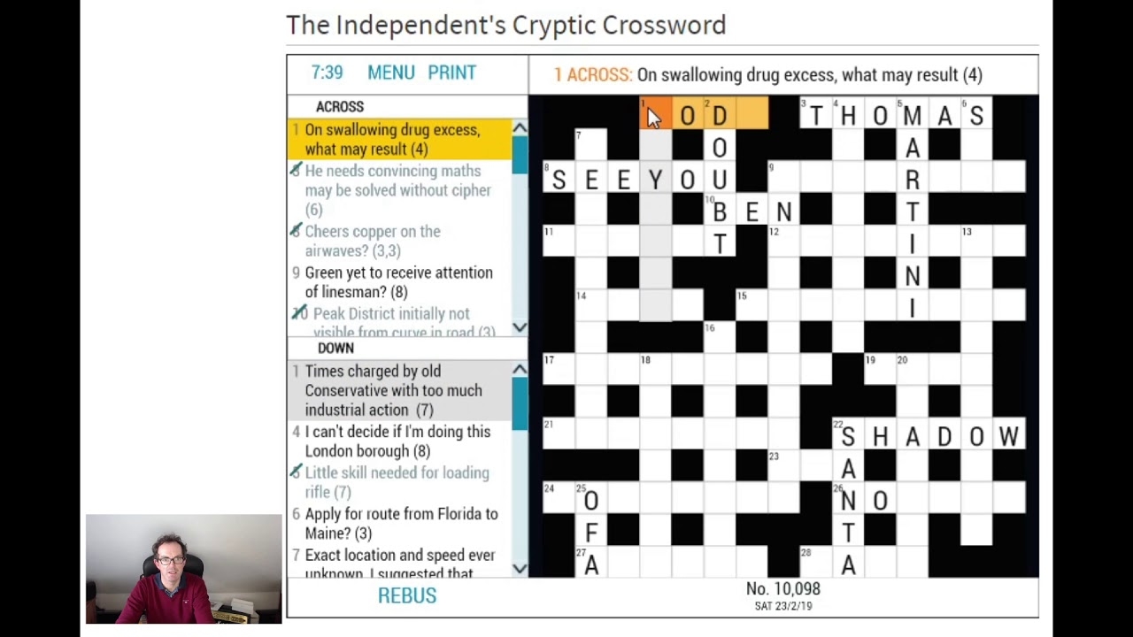 Advanced Cryptic Crossword Solving Devious Clues 101 YouTube Advanced Cryptic Crossword Solving Devious Clues 101 YouTube
