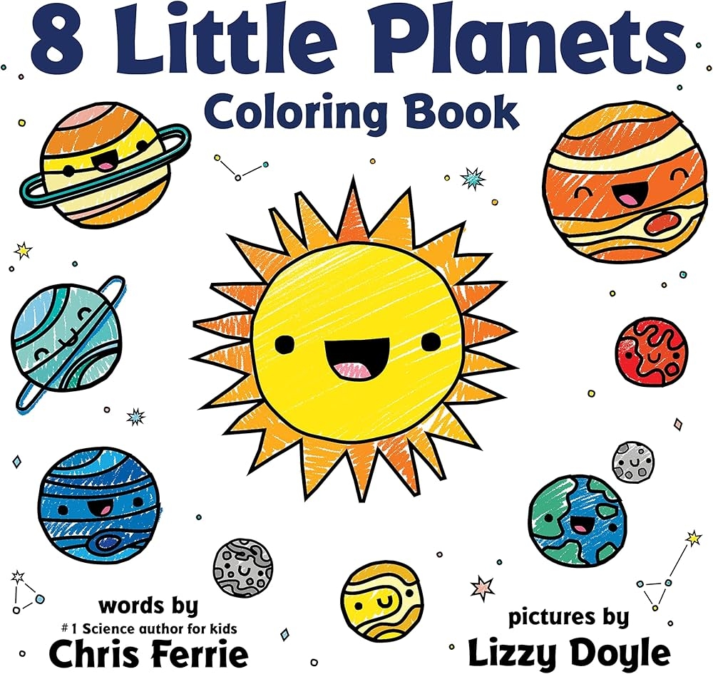 solar system planets coloring