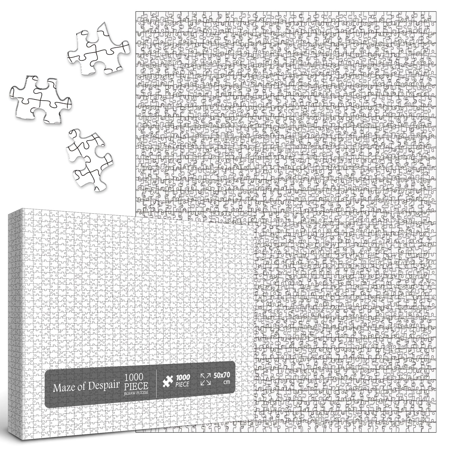 Amazon Difficult Puzzles For Adults 1000 Pieces Impossible Crazy Jigsaw Puzzles White Blank Challenging Puzzles For Adults Hard Toys Games Amazon Difficult Puzzles For Adults 1000 Pieces Impossible Crazy Jigsaw Puzzles White Blank Challenging Puzzles For Adults Hard Toys Games
