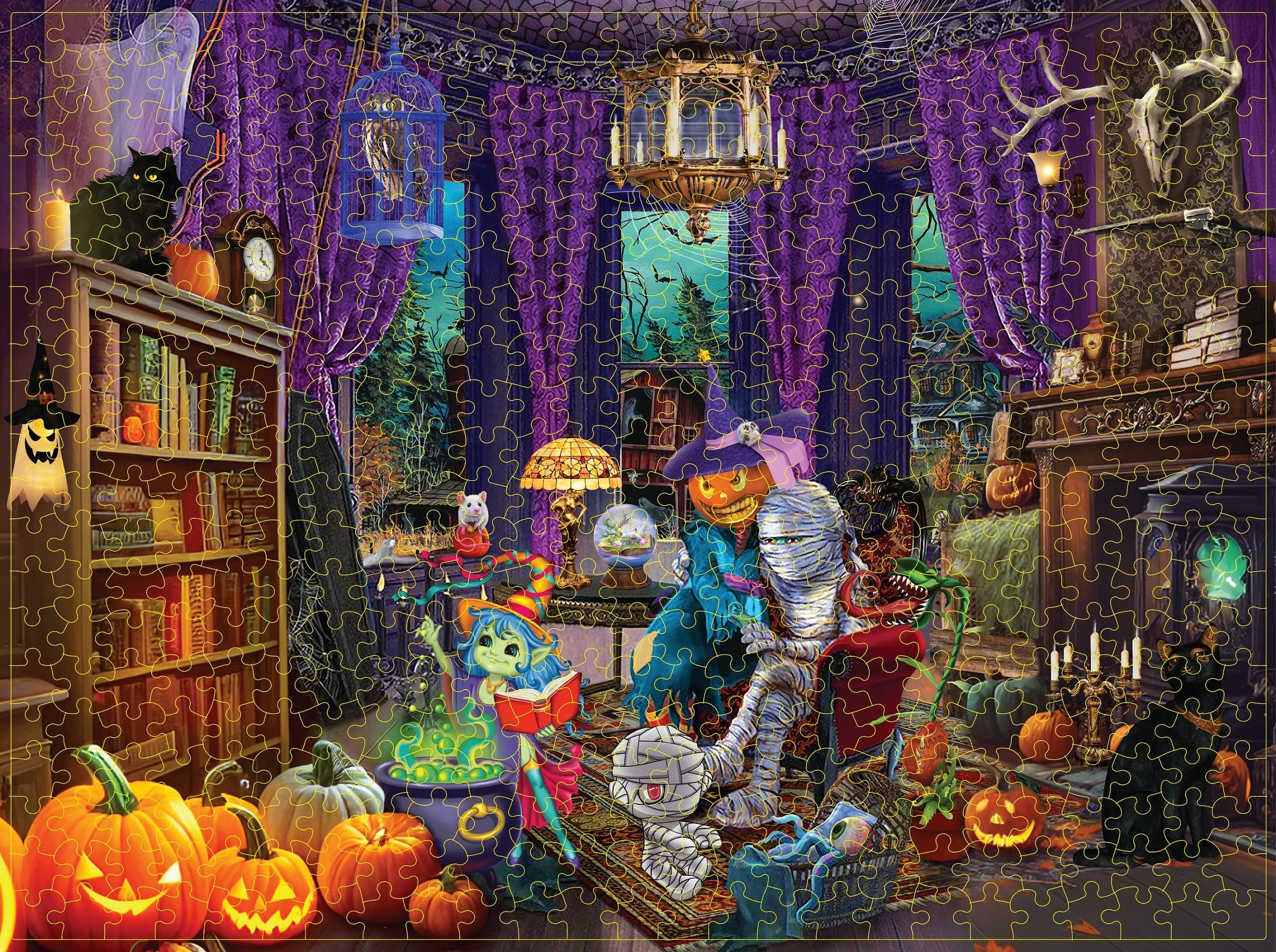 Amazon Halloween Fright Night 500 Pieces Jigsaw Puzzles For Adults 27 X20 Large Puzzle Halloween Decoration For Family Party Holiday Each Piece Is Unique Toys Games Amazon Halloween Fright Night 500 Pieces Jigsaw Puzzles For Adults 27 X20 Large Puzzle Halloween Decoration For Family Party Holiday Each Piece Is Unique Toys Games