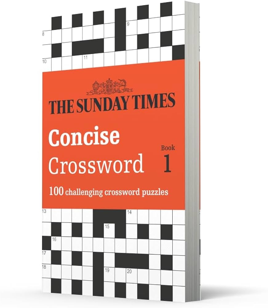 Amazon The Sunday Times Concise Crossword Book 1 100 Challenging Puzzles From The Sunday Times Sunday Times Puzzle Books 9780008300890 The Times Mind Games Books Amazon The Sunday Times Concise Crossword Book 1 100 Challenging Puzzles From The Sunday Times Sunday Times Puzzle Books 9780008300890 The Times Mind Games Books