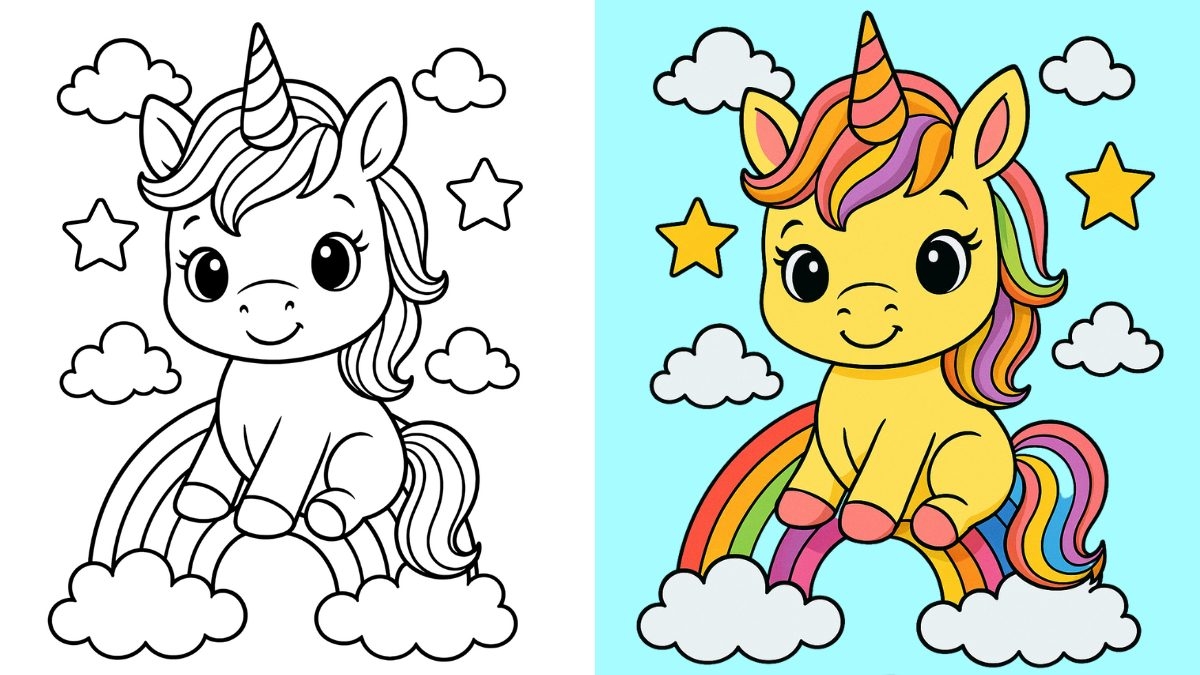 Baby Unicorn Coloring Pages 42 Free Printable PDFs Baby Unicorn Coloring Pages 42 Free Printable PDFs