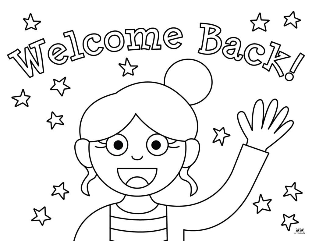 Back To School Coloring Pages 25 FREE Pages Printabulls Back To School Coloring Pages 25 FREE Pages Printabulls