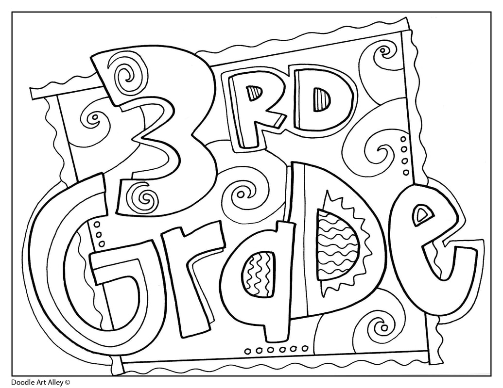 Back To School Coloring Pages Printables CLASSROOM DOODLES