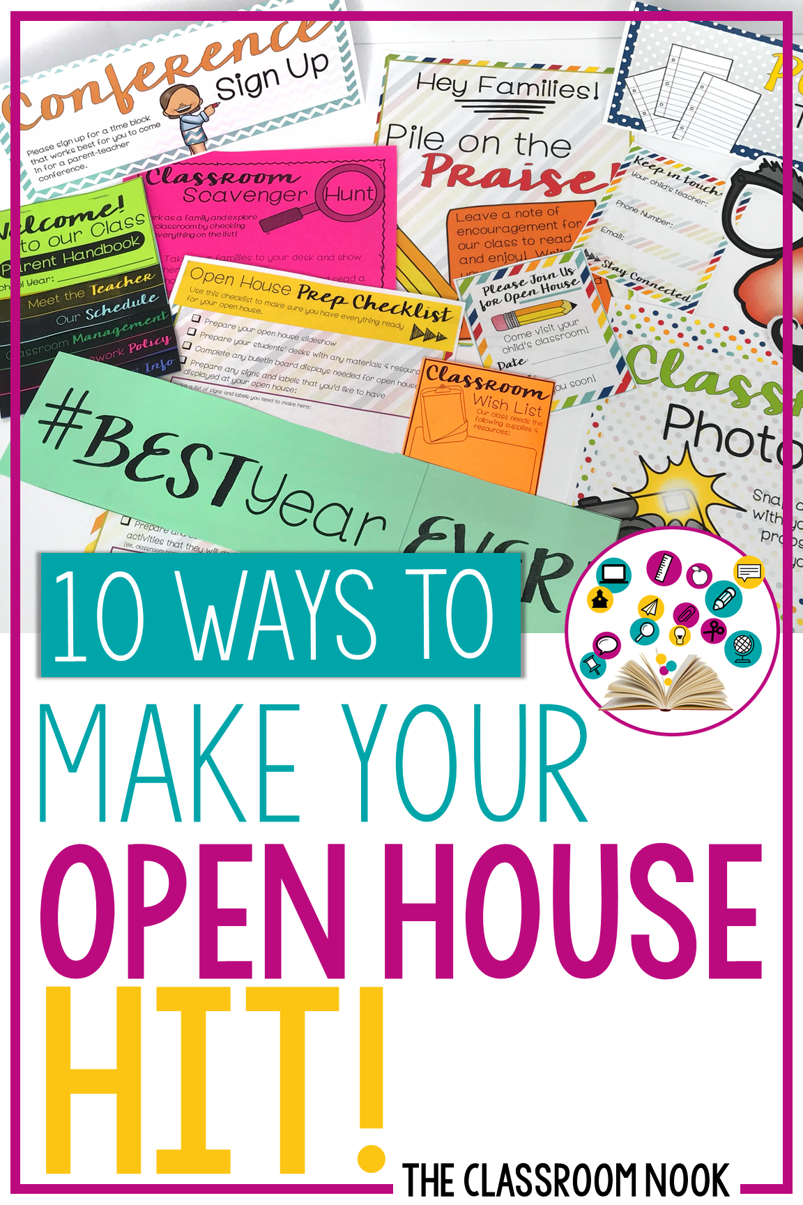 Back To School Series 10 Ways To Make Your Open House A Hit THE CLASSROOM NOOK