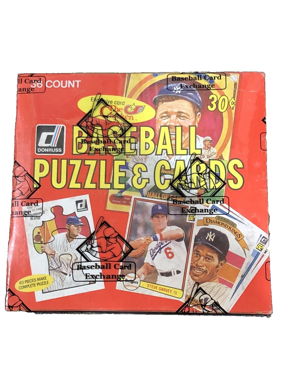 Baseball Card Puzzle EBay