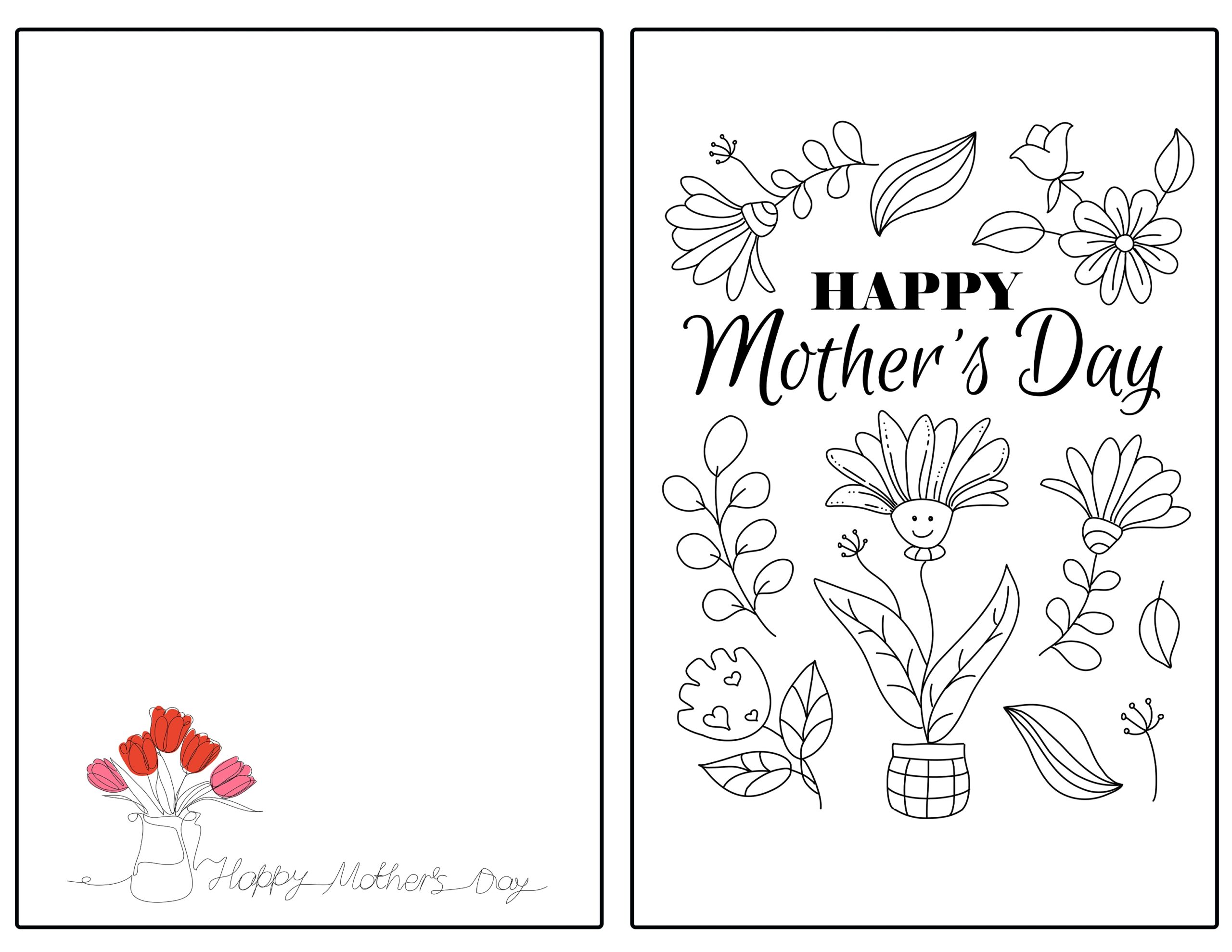 Best Printable Mothers Day Cards For Kids Store