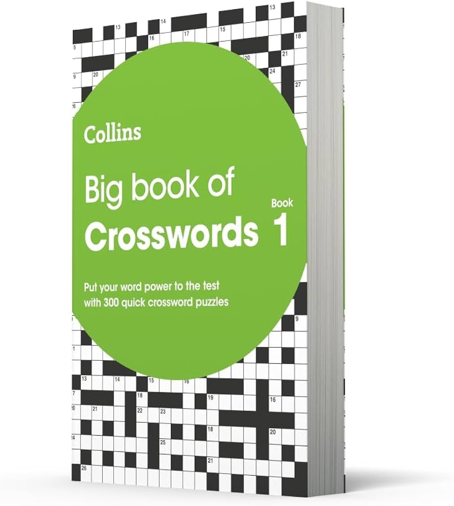 Big Book Of Crosswords Book 1 Collins Puzzles 9780008220945 Amazon Books