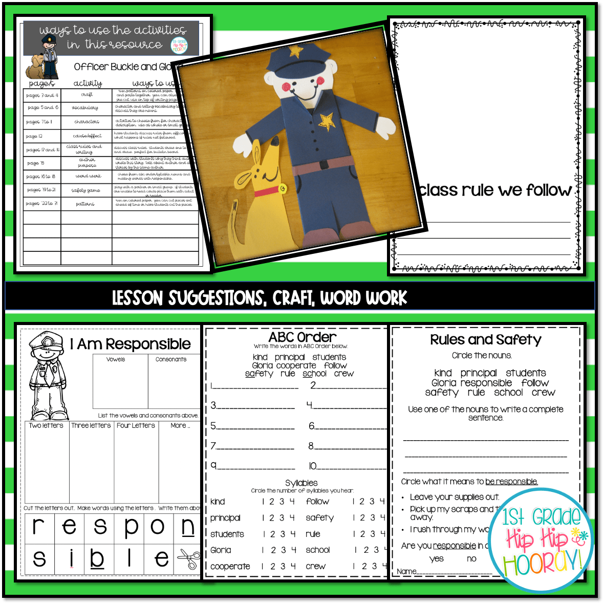 Book Companion For Officer Buckle And Gloria Rules And Safety