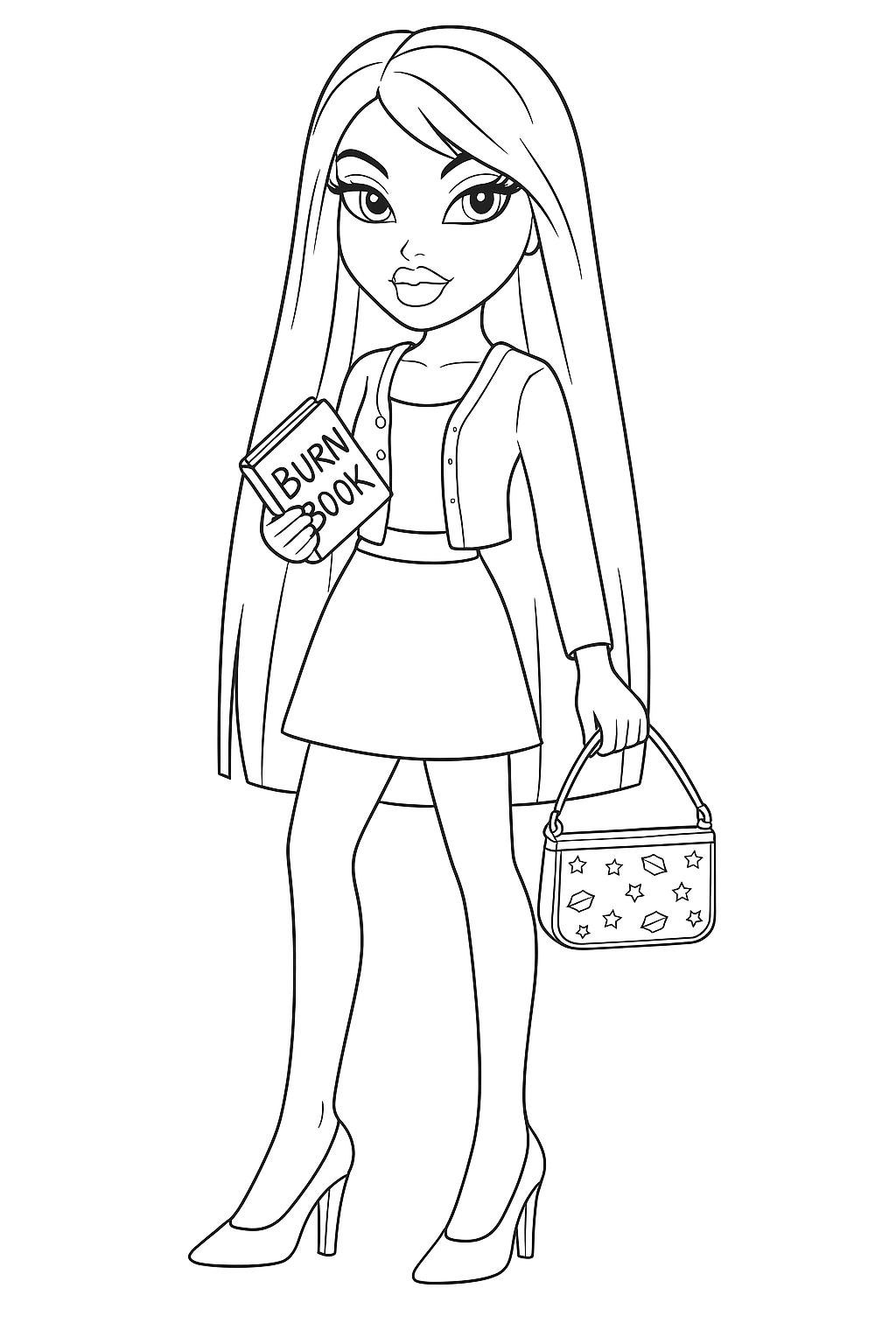 Bratz Mean Girls Coloring Pages Cady Karen Gretchen Regina YouLoveIt Bratz Mean Girls Coloring Pages Cady Karen Gretchen Regina YouLoveIt
