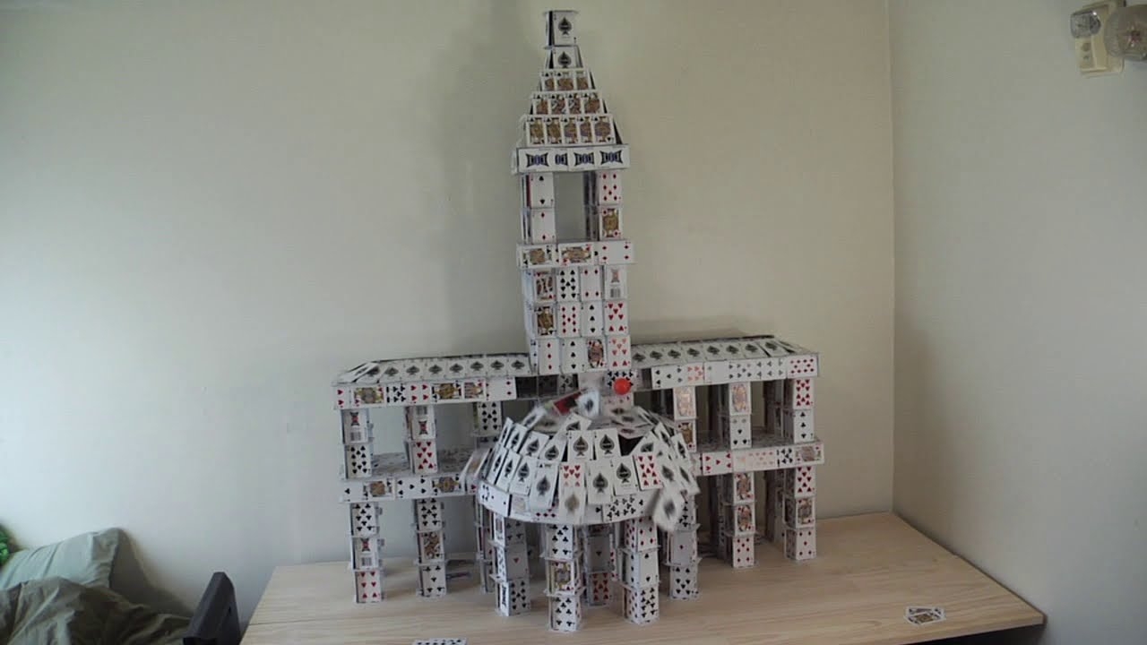 Cardstacking A House Of Cards YouTube