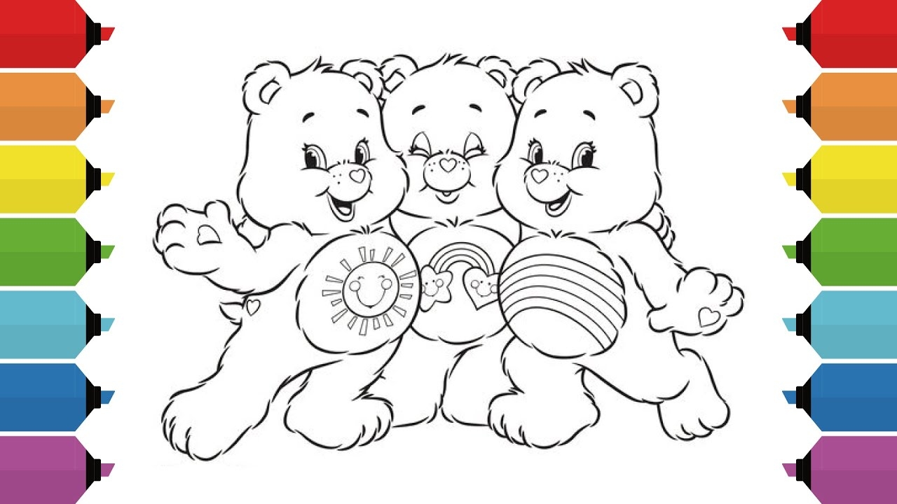 care bear coloring pages printable care bear coloring pages printable
