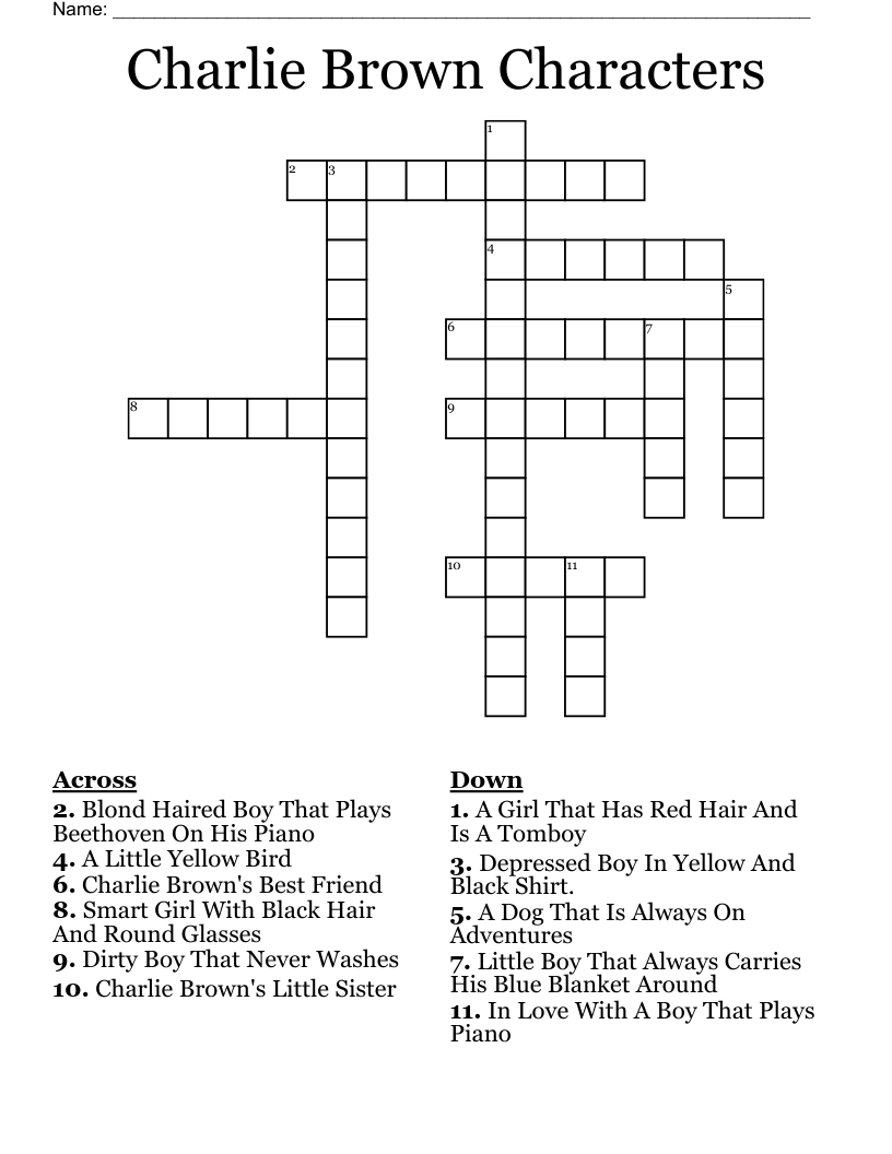 character crossword puzzle clue character crossword puzzle clue