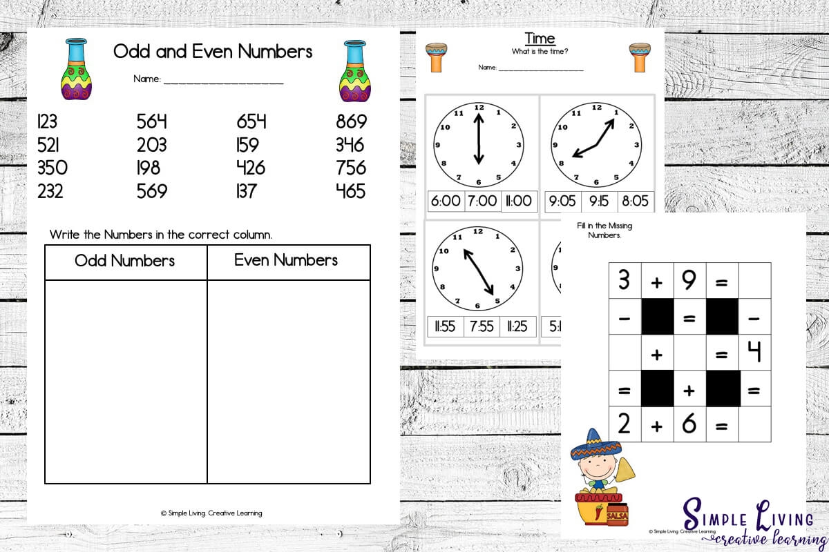 5 de mayo worksheets