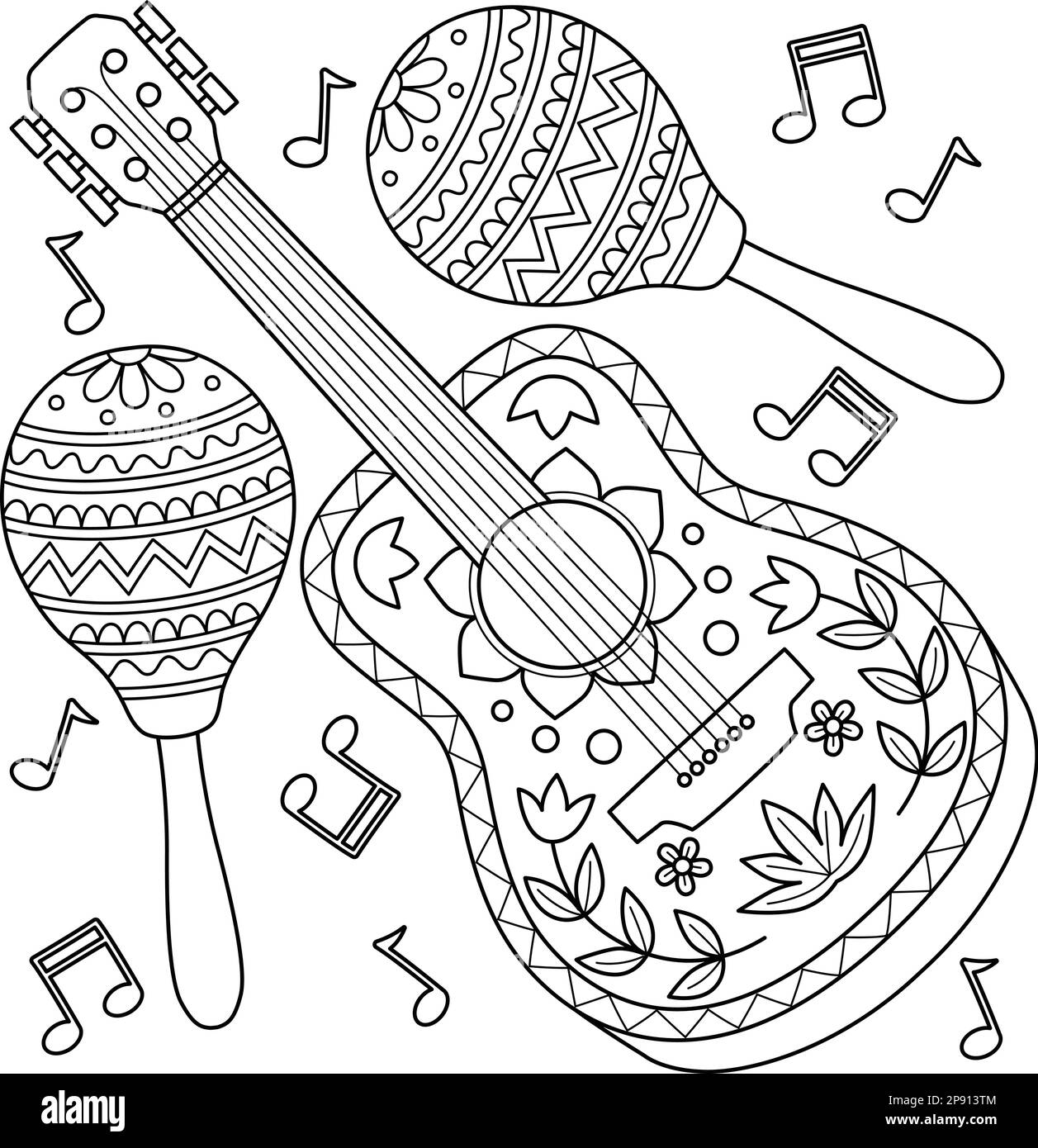 cinco de mayo coloring pages