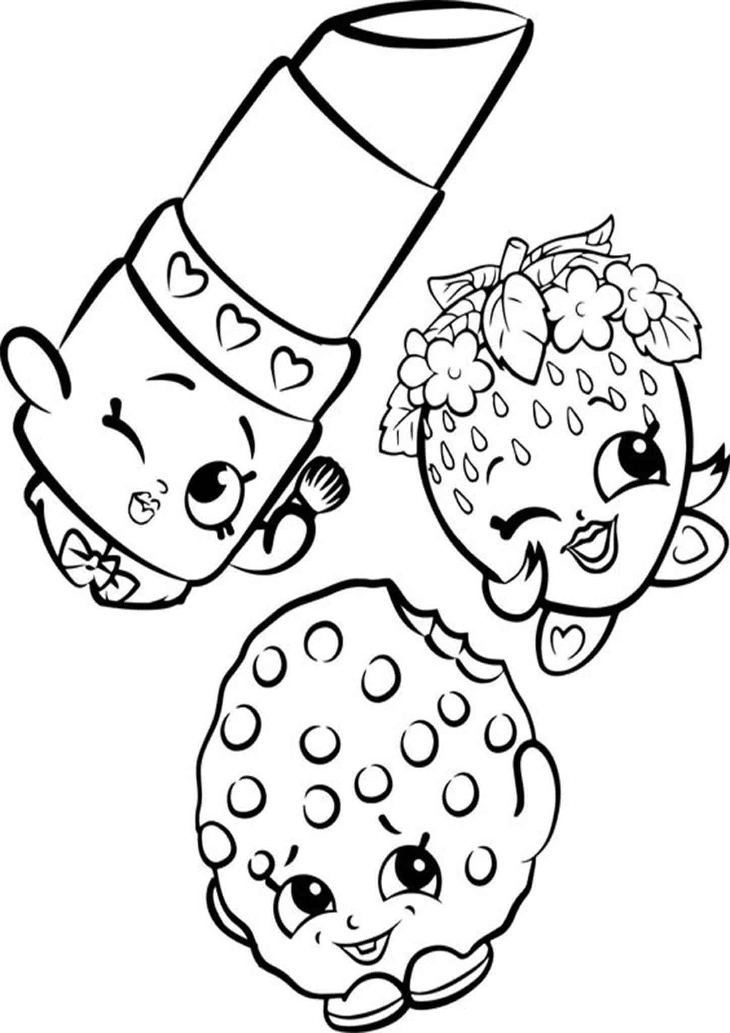 shopkins pictures to color