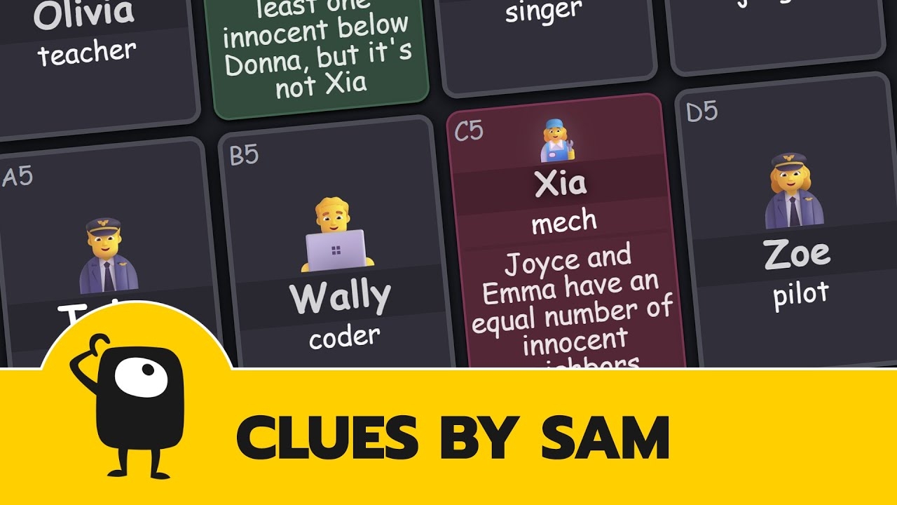 Clues By Sam Clues By Sam
