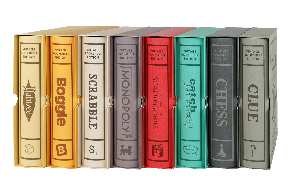Collection Of 8 Vintage Bookshelf Board Games W Scrabble Monopoly Clue Yahtzee EBay Collection Of 8 Vintage Bookshelf Board Games W Scrabble Monopoly Clue Yahtzee EBay