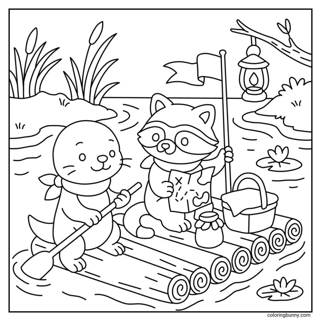 Coloring Bunny Free Online Cozy Coloring And Printable Pages