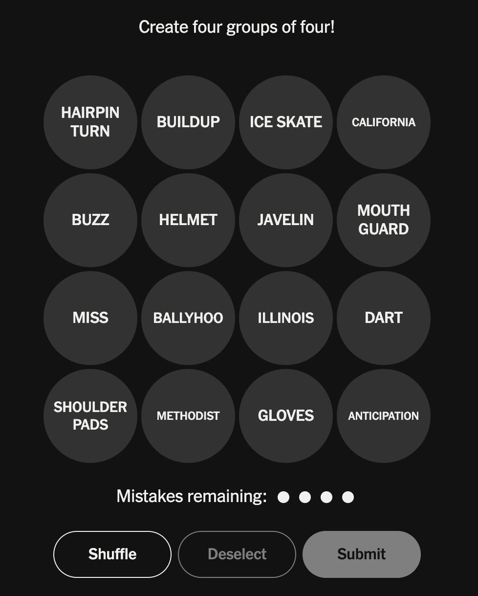 Connections Sports Edition Hints For Jan 16 2026 Puzzle No 480 The Athletic