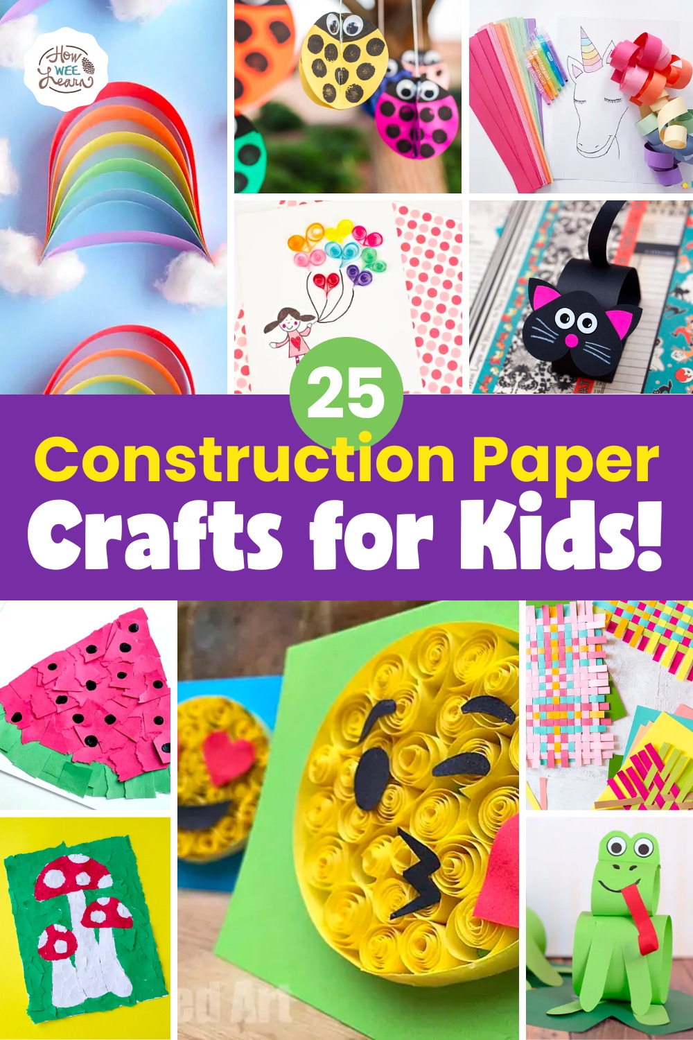 Construction Paper Crafts For Kids To Make How Wee Learn
