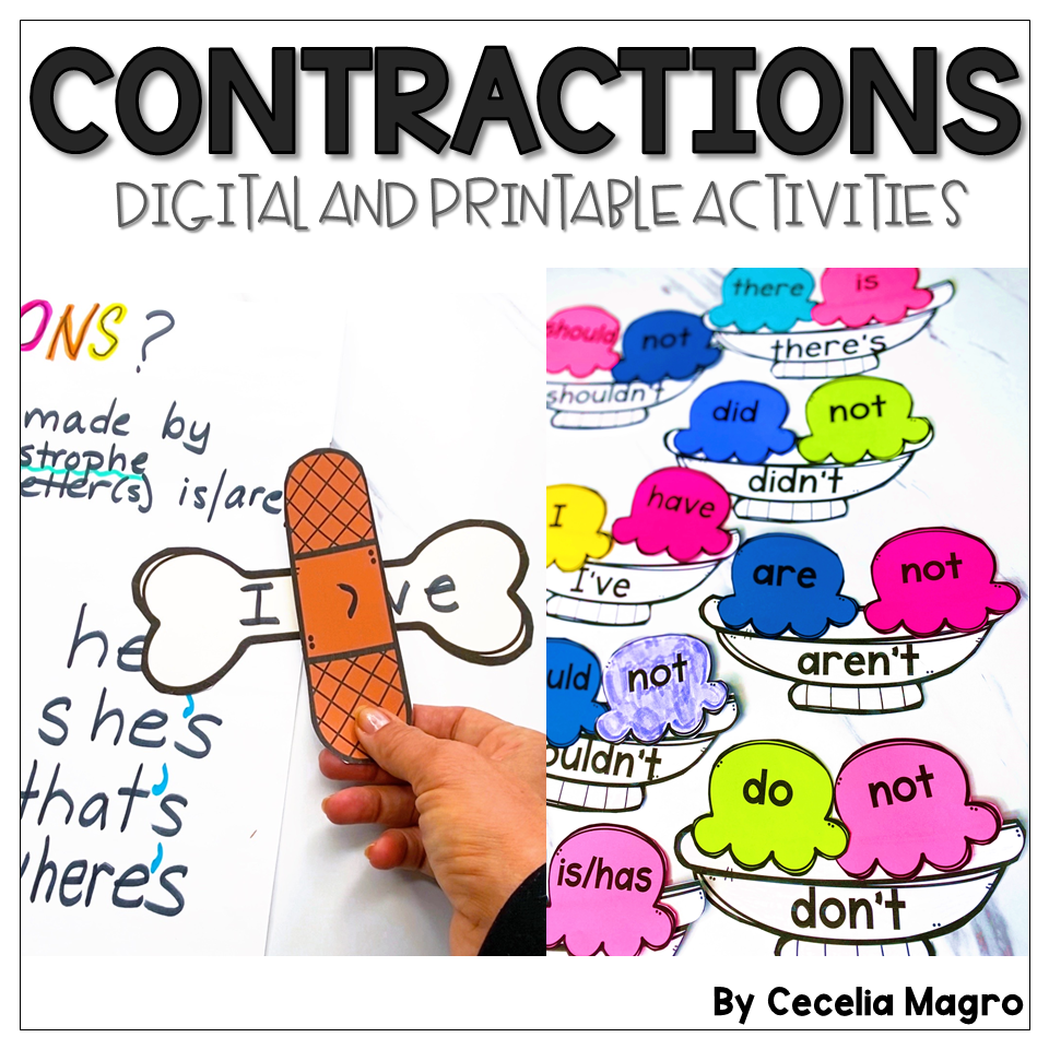 contractions for 1st graders