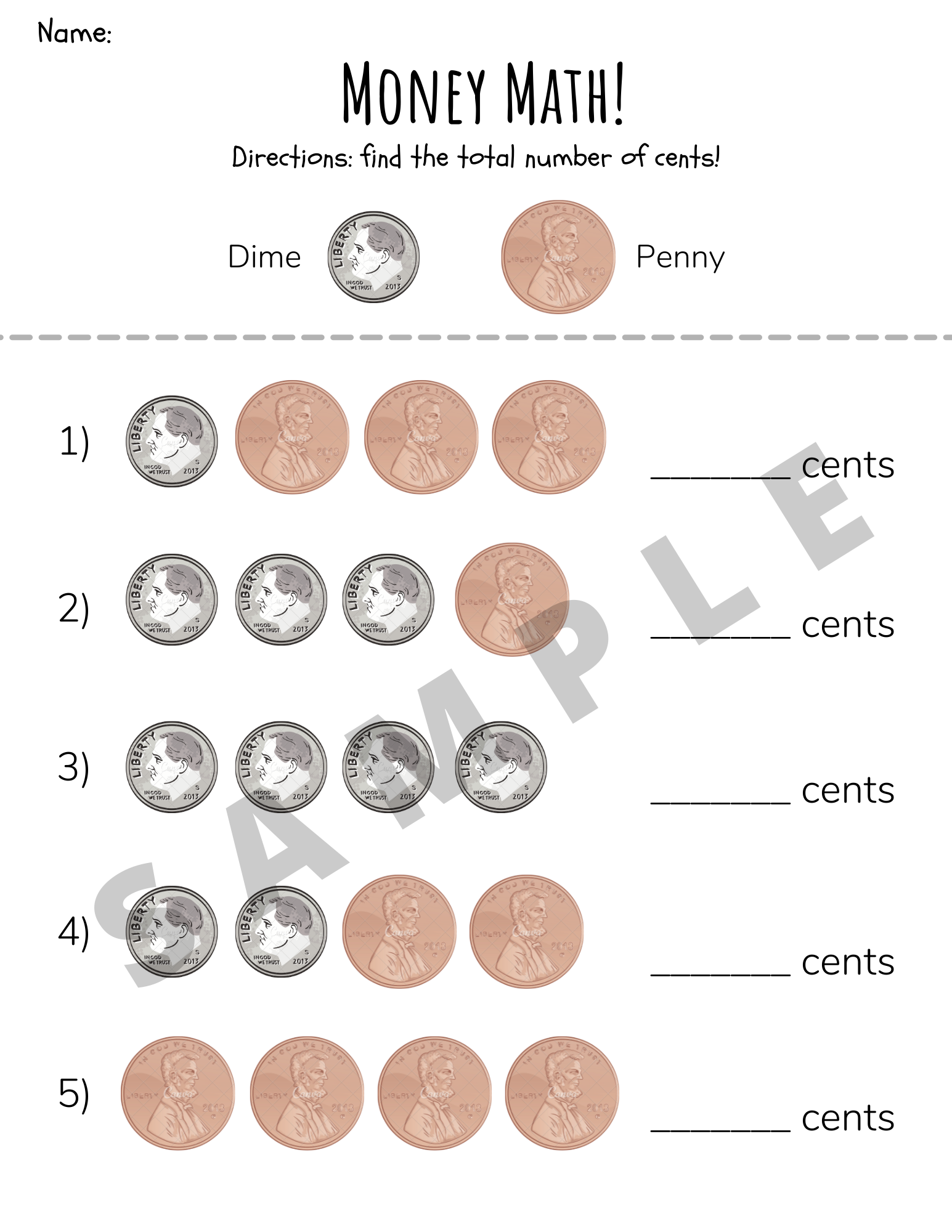 Counting Money Cents Using Pennies And Dimes Base Ten Place Value For K 5 Teachers And Students In The Math Classroom Classful Counting Money Cents Using Pennies And Dimes Base Ten Place Value For K 5 Teachers And Students In The Math Classroom Classful