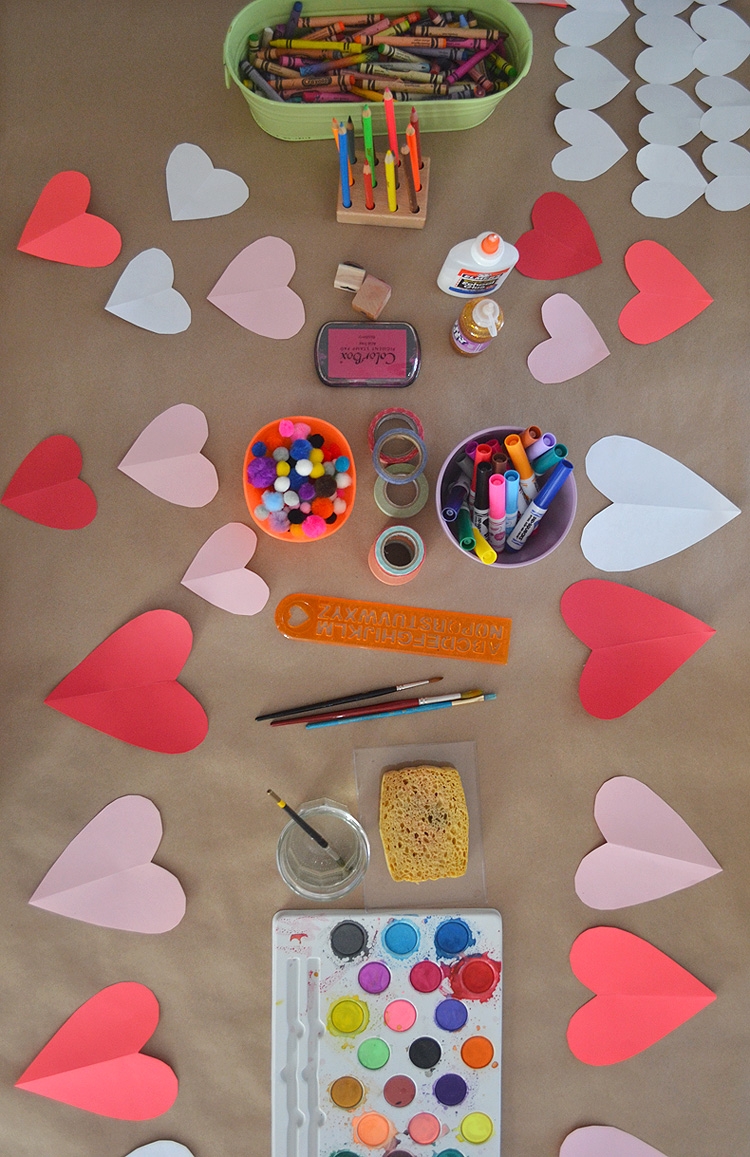 Craft Table Valentines ARTBAR Craft Table Valentines ARTBAR