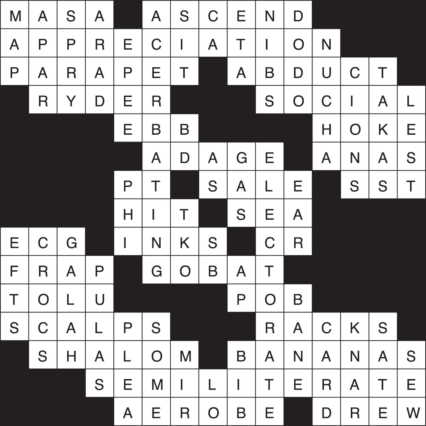 Crossword Puzzle Answers November 27 December 3 2025 The Northern Light Crossword Puzzle Answers November 27 December 3 2025 The Northern Light