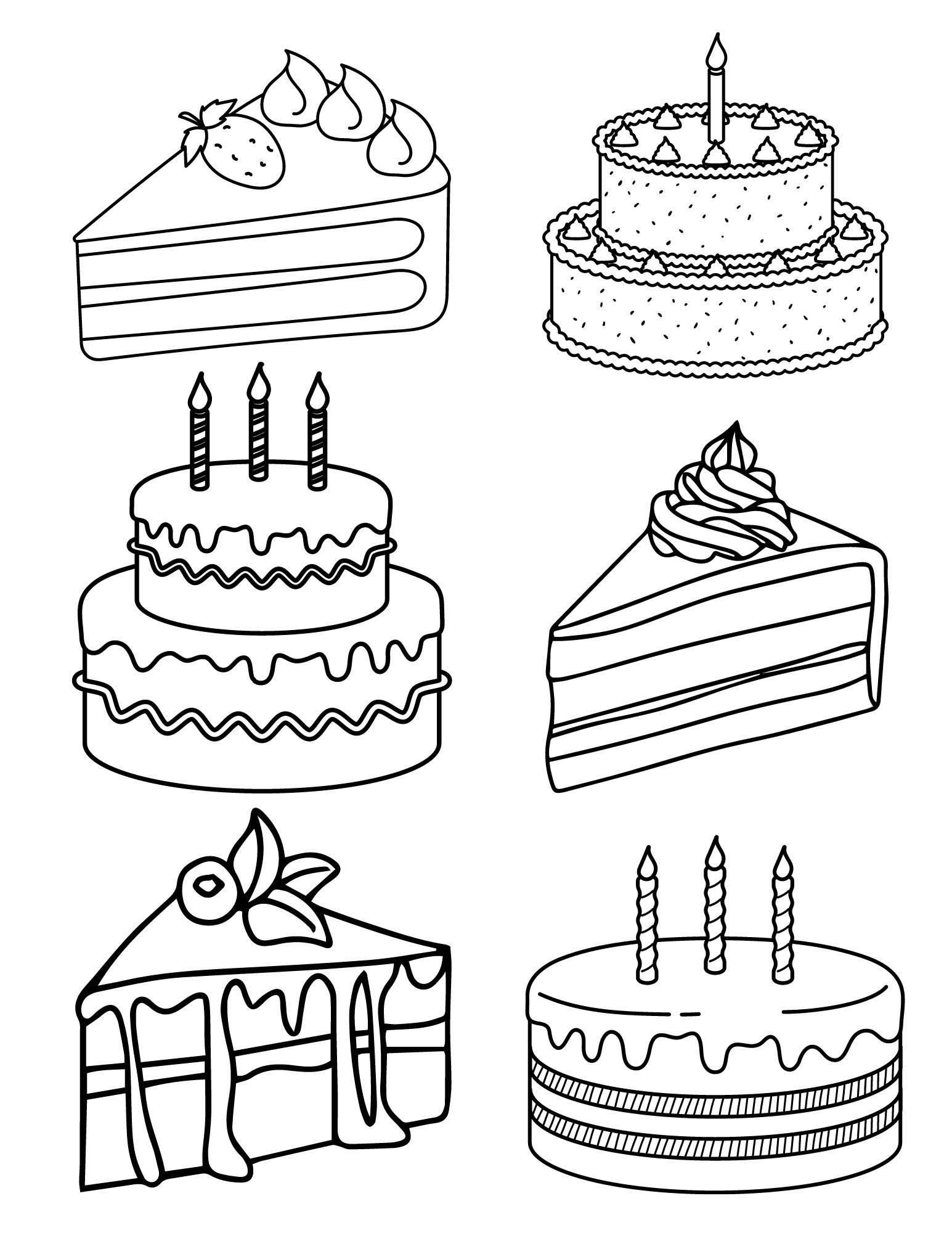 Cute Cake Coloring Pages Two Kids And A Coupon Cute Cake Coloring Pages Two Kids And A Coupon