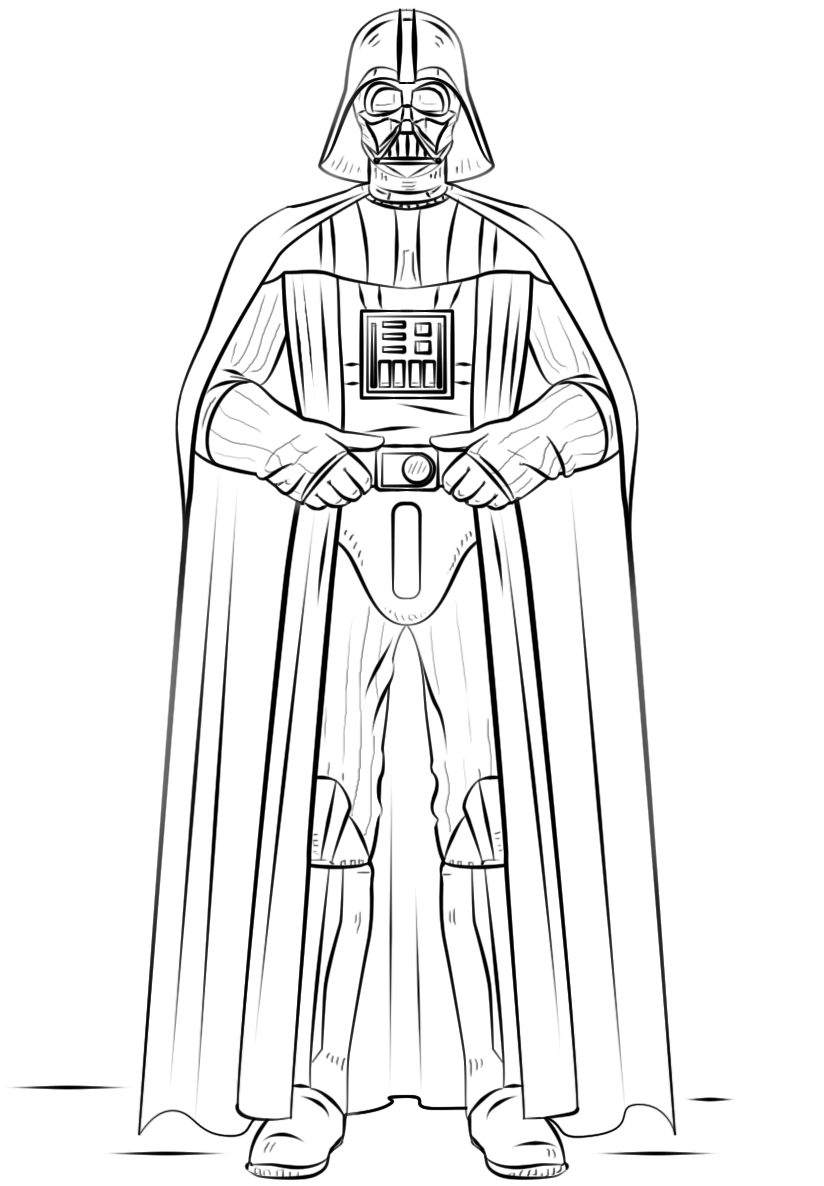 darth vader coloring pages