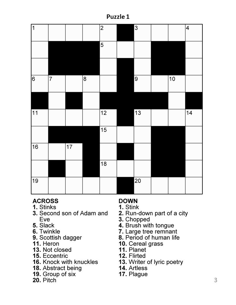 Digital Download 100 Printable Crossword Puzzles For Adults Fun Activities Book For Seniors Large Print Easy To Read Games With Solutions Etsy Hong Kong Digital Download 100 Printable Crossword Puzzles For Adults Fun Activities Book For Seniors Large Print Easy To Read Games With Solutions Etsy Hong Kong