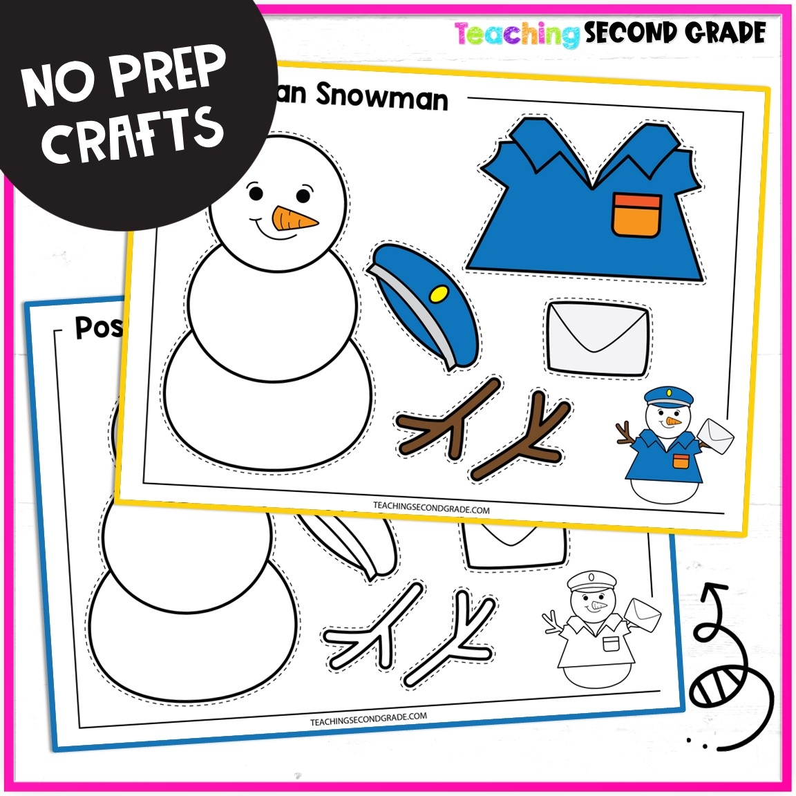 Disguise A Snowman Craft Cut And Paste No Prep Template 10 Choices Teaching Ideas Made Easy Disguise A Snowman Craft Cut And Paste No Prep Template 10 Choices Teaching Ideas Made Easy