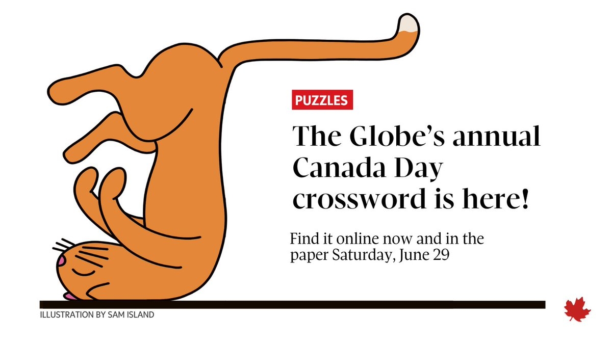 crossword puzzles globe and mail
