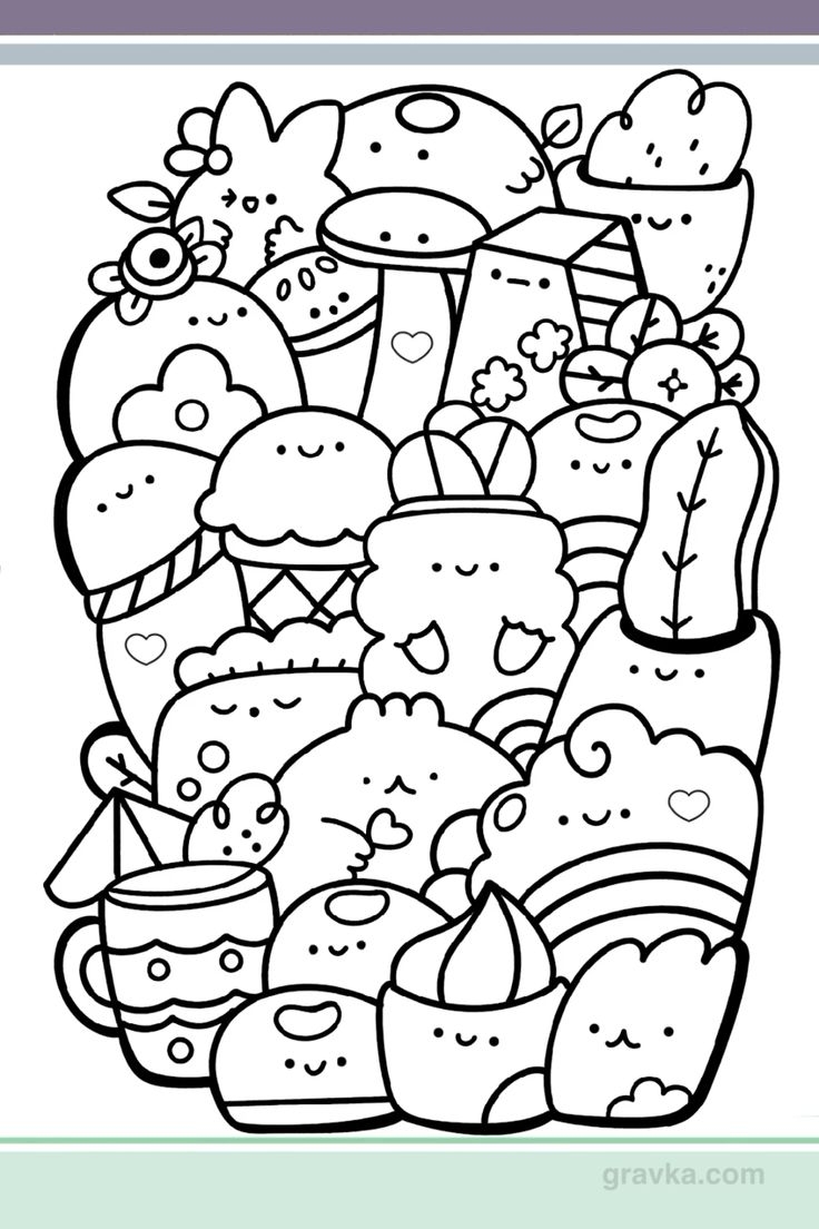 cute easy coloring sheets