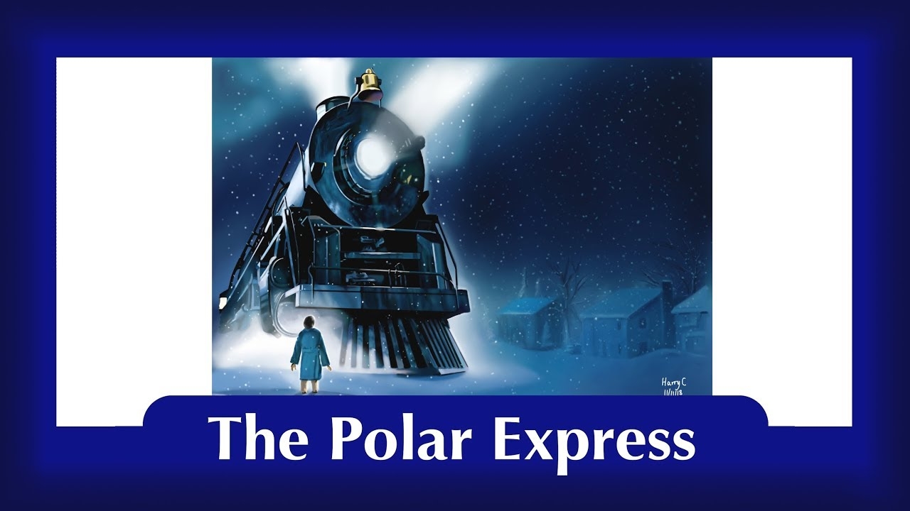Drawing The Polar Express Digital Drawing YouTube