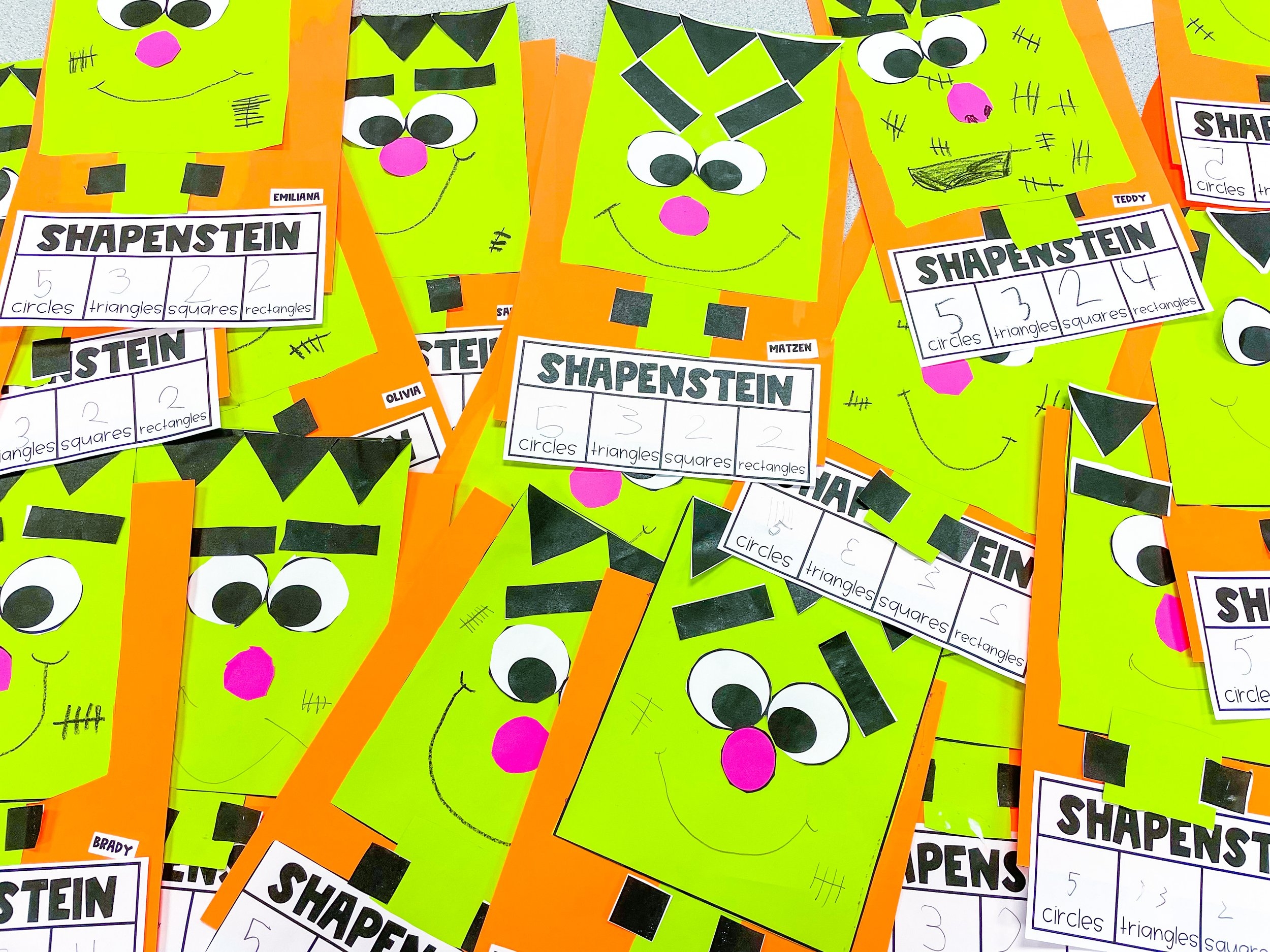 Easy Halloween Activities For Kindergarten Or First Grade Sweet Firstie Fun