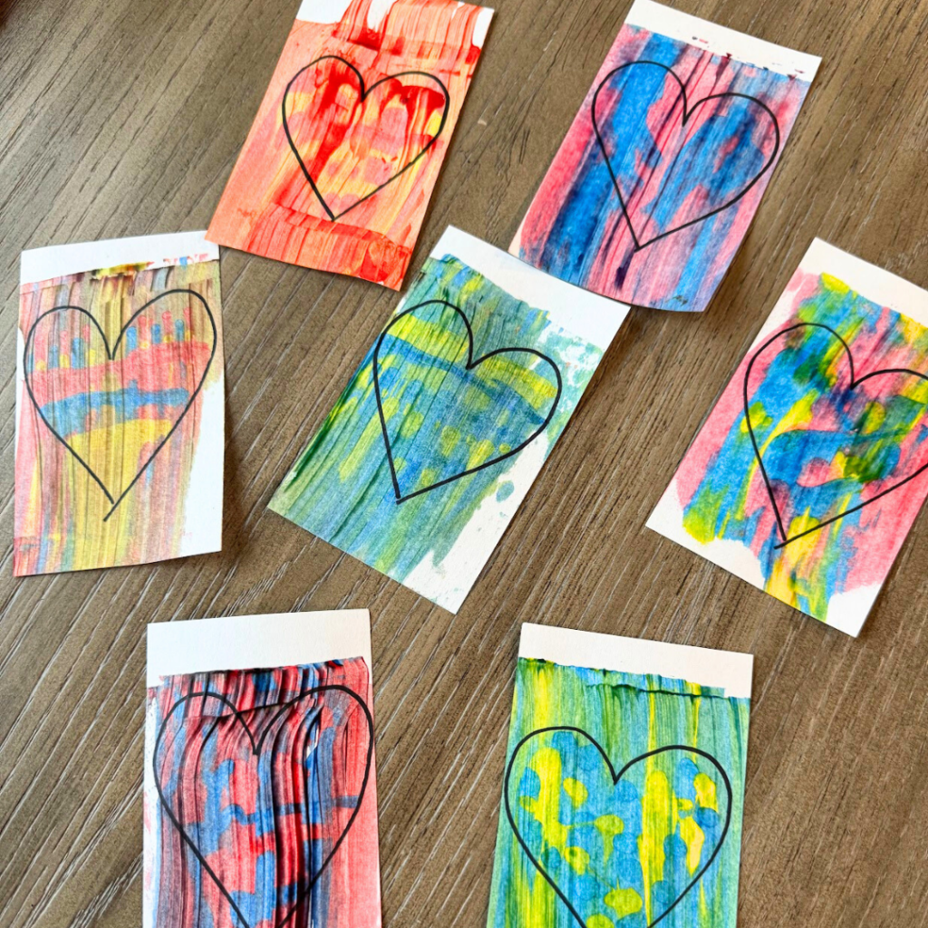 Easy Valentine Art Project For Preschool Toddler Approved