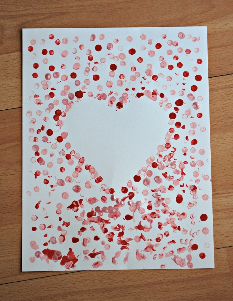 Easy Valentine s Day Art For Toddlers Miss Frugal Fancy Pants