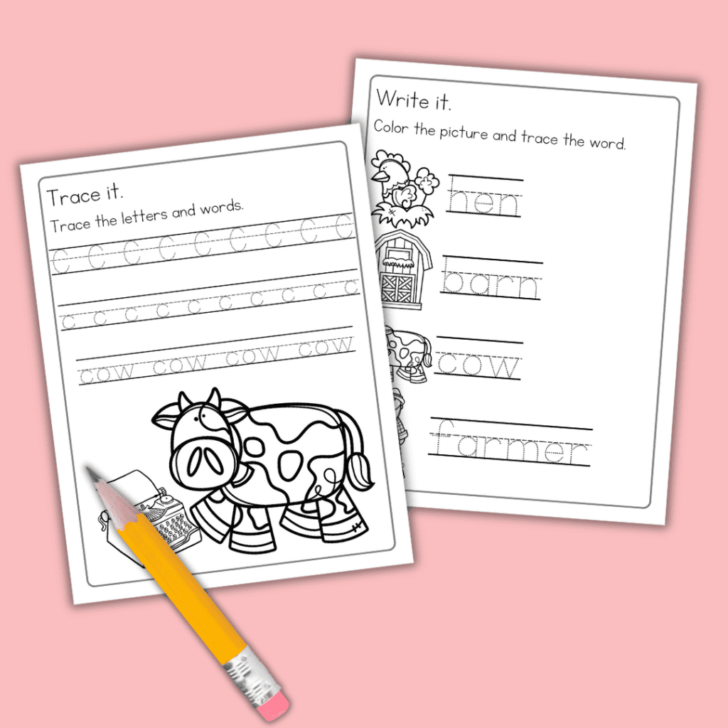 activities for click clack moo