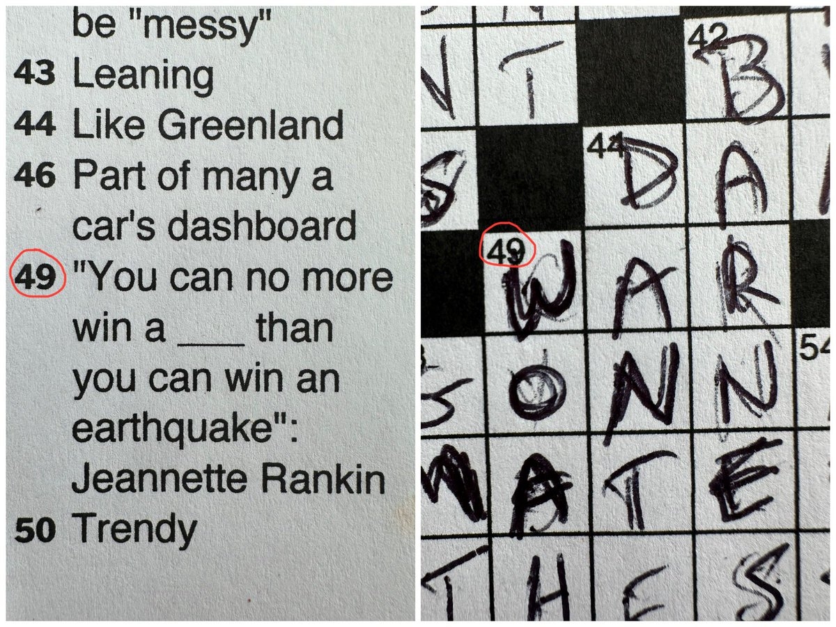 Extra Timely Clue In Friday s Crossword It Was The Last Answer I Filled In And When I Did I Said woah Which Is Happens To Be The Down Answer 