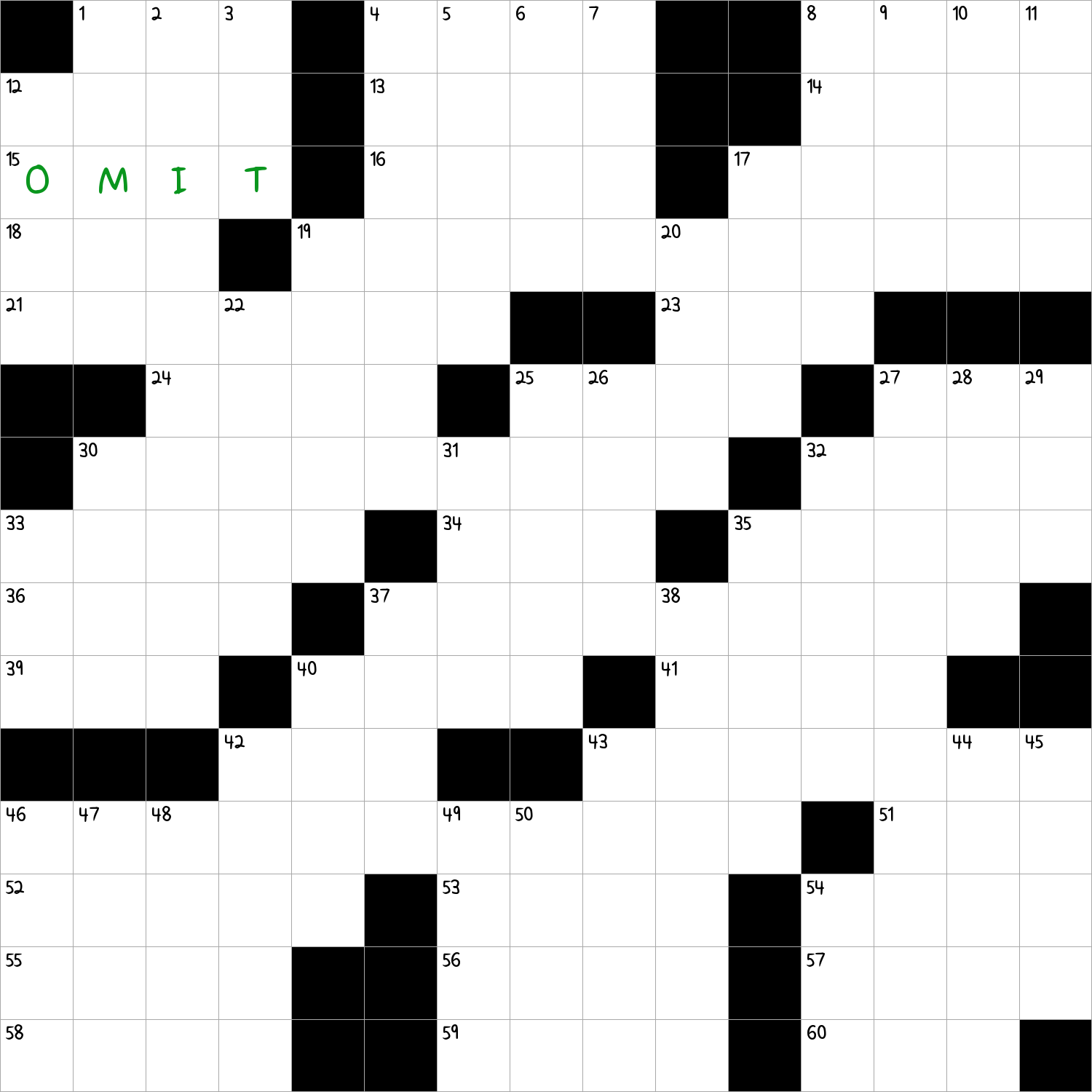 Fail To Mention NYT Crossword Clue November 14 2024