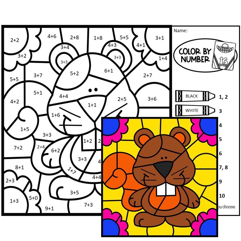 Fall Color By Code Addition Made By Teachers Fall Color By Code Addition Made By Teachers