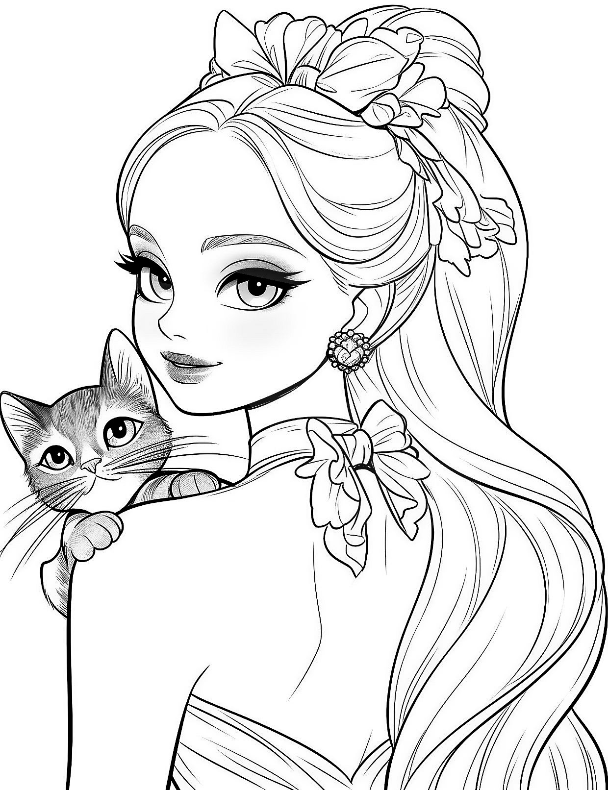 Fashion Barbie Coloring Pages Easy Cute Barbie Coloring Pages Doll Drawing For Girls Barbie Girl Fashion Barbie Coloring Pages Easy Cute Barbie Coloring Pages Doll Drawing For Girls Barbie Girl