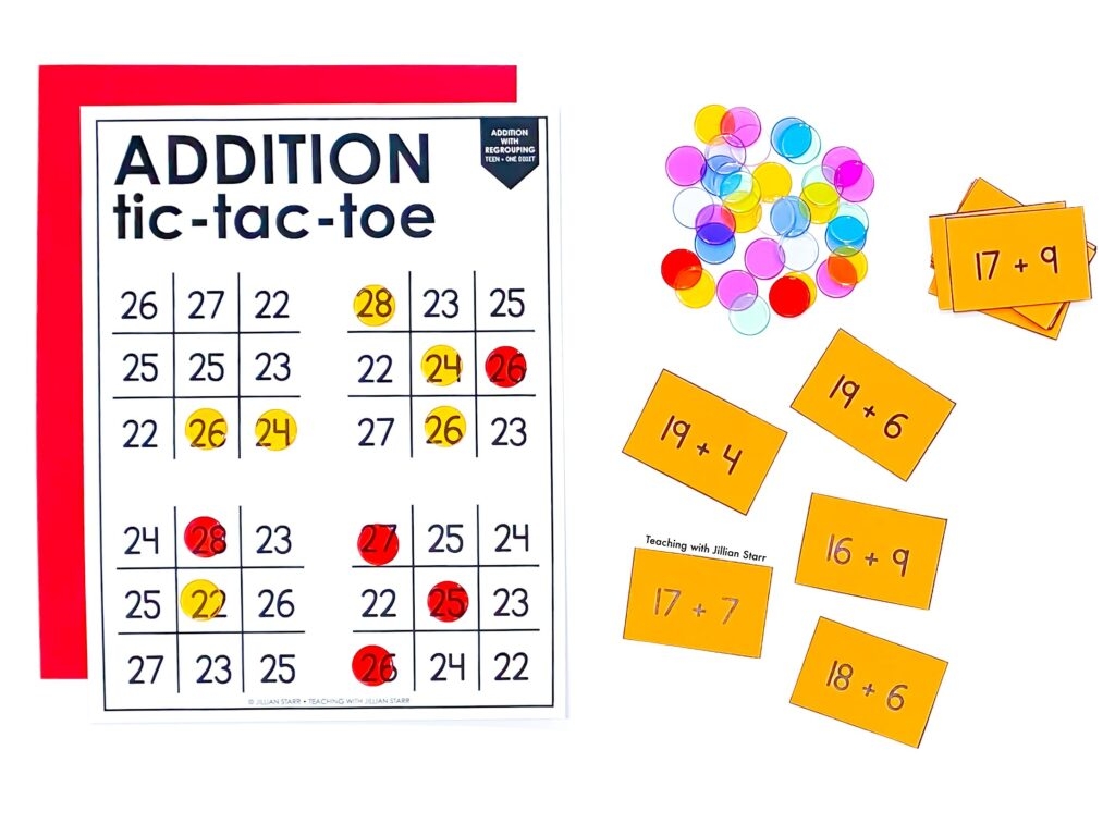 Favorite 2 Digit Addition With Regrouping Activities Teaching With Jillian Starr