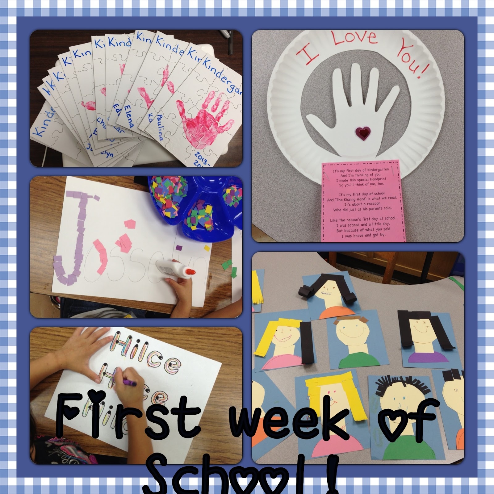 First Week Of School A Spoonful Of Learning