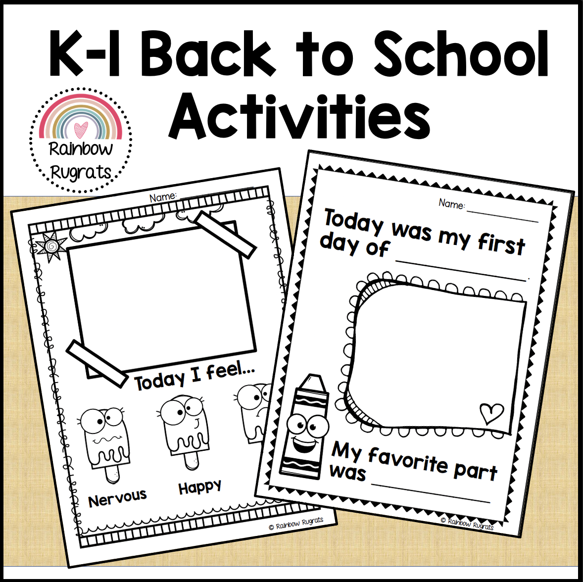 first week classroom activities