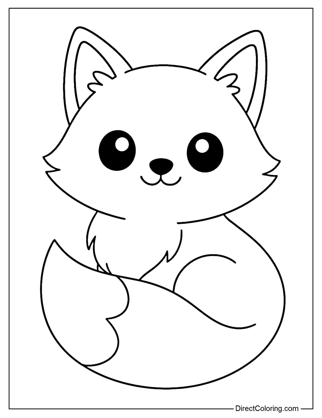 Fox Coloring Pages Free PDF To Download And Print Fox Coloring Pages Free PDF To Download And Print