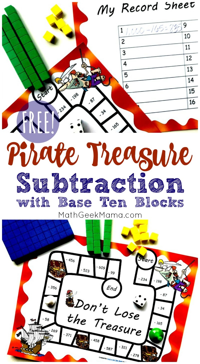 FREE 3 Digit Subtraction With Regrouping Game FREE 3 Digit Subtraction With Regrouping Game