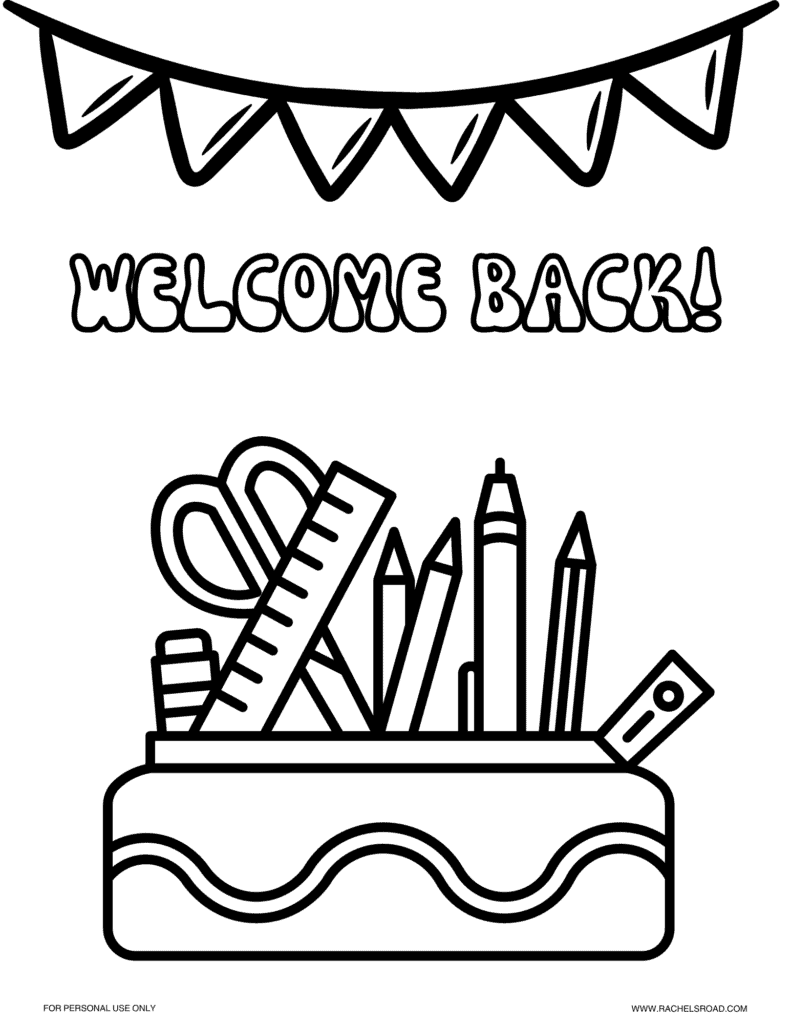 Free Back To School Colouring Pages Free Back To School Colouring Pages